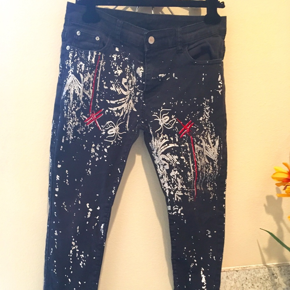 Neiman Marcus Nightmare Jeans.make me a offer I'm open  to trades as well